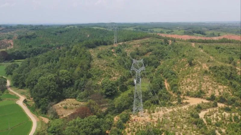 5G-basestasjon Delt elektrisitetstårn satt i drift